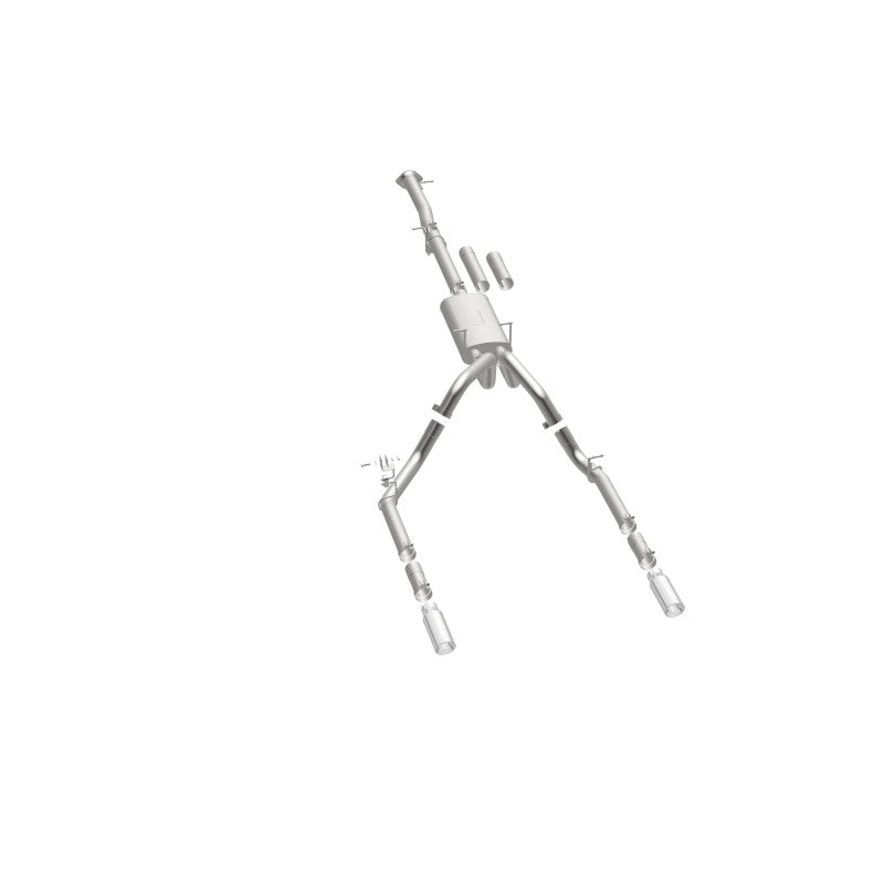Magnaflow 19027 FITS: MagnaFlow Stainless Cat-Back Exhaust 2015 Chevy Silverado 2500HD 6.0L Dual Split Rear Exit 4in