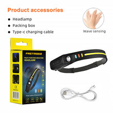 Load image into Gallery viewer, FASTMODZ - Mechanic Lightweight Headlamp Flashlight, Rechargeable Outdoor Headlamp, Super Bright Wide Beam and Focus Light Switch Waterproof Soft Silicone Headlight for Camping Hiking Fishing Running