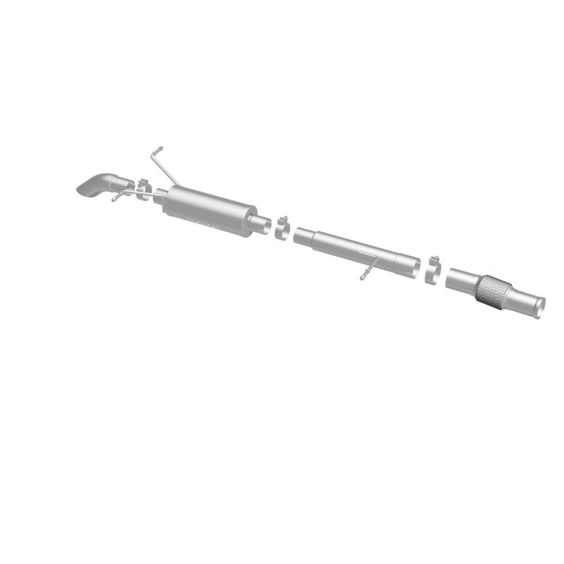 Magnaflow 17148 FITS: MagnaFlow 14 Chev Silverado V8 5.3L SC Cab Turn Down in Front of Rr Tire SS Catback Perf Exhaust