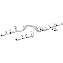 Load image into Gallery viewer, Magnaflow 19027 FITS: MagnaFlow Stainless Cat-Back Exhaust 2015 Chevy Silverado 2500HD 6.0L Dual Split Rear Exit 4in