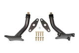BMR 16-24 Chevrolet Camaro (6th Gen) Motor Mount Kit w/ Solid Bushings - Black Hammertone