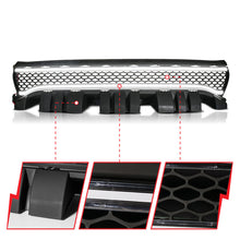 Load image into Gallery viewer, ANZO 15-23 Dodge Charger Black LED Grille w/ Initiation & Running Light/DRL Bar