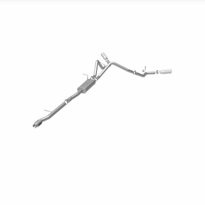Magnaflow 15269 FITS 15269 FITS: 14 Chev Silverado V8 5.3L CC/EC Cab Dual Split Behind Rear Tires Exit SS Cat Back Perf Exh