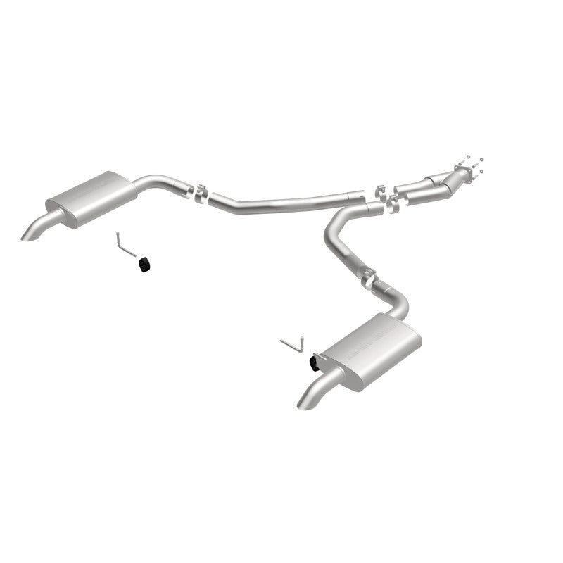 Magnaflow 16710 FITS: MagnaFlow 75-79 Chevy Corvette V8 5.7L Dual Split Rear Exit Stainless Cat-Back Perf Exhaust