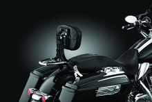 Load image into Gallery viewer, Kuryakyn Multi-Purpose Backrest Black & Chrome