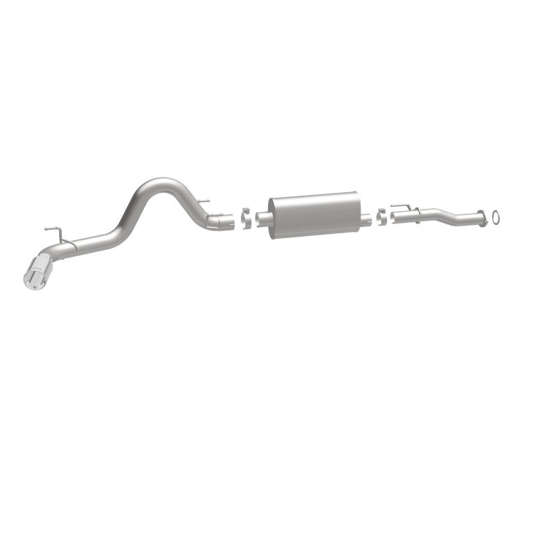 Magnaflow 19291 FITS: MagnaFlow Cat-Back 2016 Toyota Tacoma 3.5L V6 SS 3in Single Pass Side Exit Rear 4in Tip