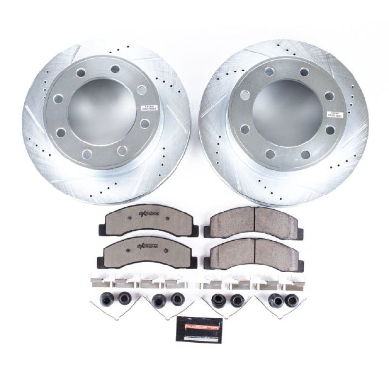 PowerStop K1905-36 FITS Power Stop 00-05 Ford Excursion Front Z36 Truck & Tow Brake Kit