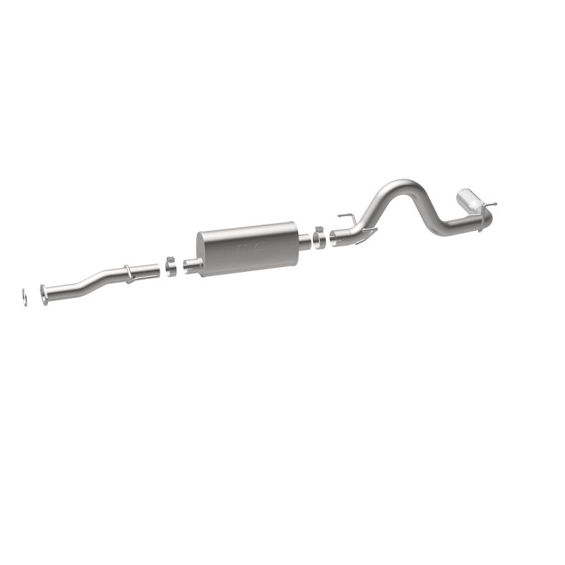 Magnaflow 19291 FITS: MagnaFlow Cat-Back 2016 Toyota Tacoma 3.5L V6 SS 3in Single Pass Side Exit Rear 4in Tip