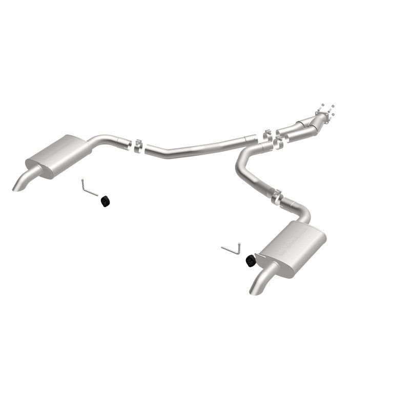Magnaflow 16710 FITS: MagnaFlow 75-79 Chevy Corvette V8 5.7L Dual Split Rear Exit Stainless Cat-Back Perf Exhaust