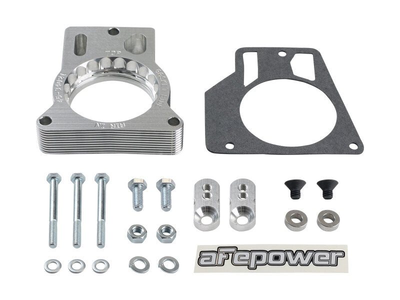 afe Silver Bullet Throttle Body Spacer GM Trucks 2500/3500 96-00 V8-7.4L/01-07 V8-8.1L