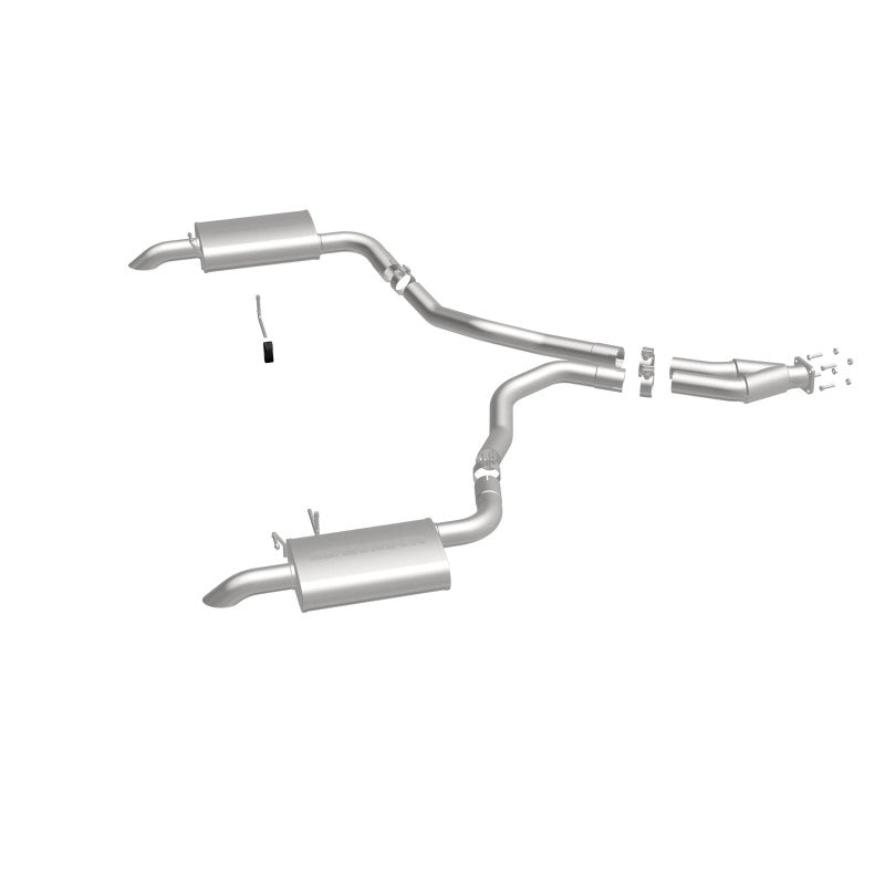Magnaflow 16710 FITS: MagnaFlow 75-79 Chevy Corvette V8 5.7L Dual Split Rear Exit Stainless Cat-Back Perf Exhaust