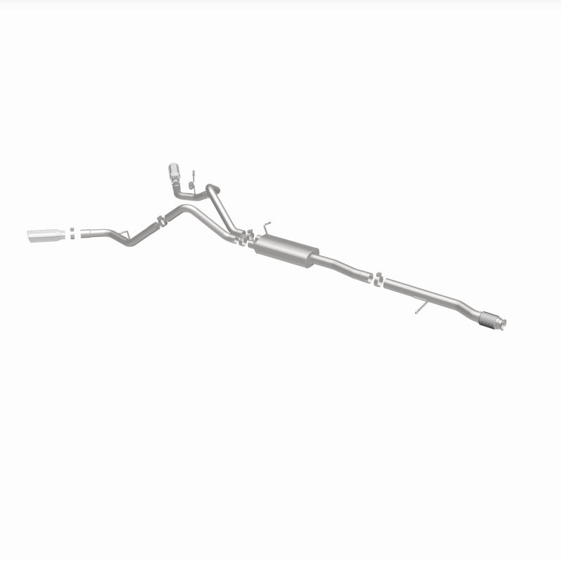 Magnaflow 15269 FITS 15269 FITS: 14 Chev Silverado V8 5.3L CC/EC Cab Dual Split Behind Rear Tires Exit SS Cat Back Perf Exh