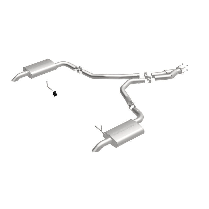 Magnaflow 16710 FITS: MagnaFlow 75-79 Chevy Corvette V8 5.7L Dual Split Rear Exit Stainless Cat-Back Perf Exhaust
