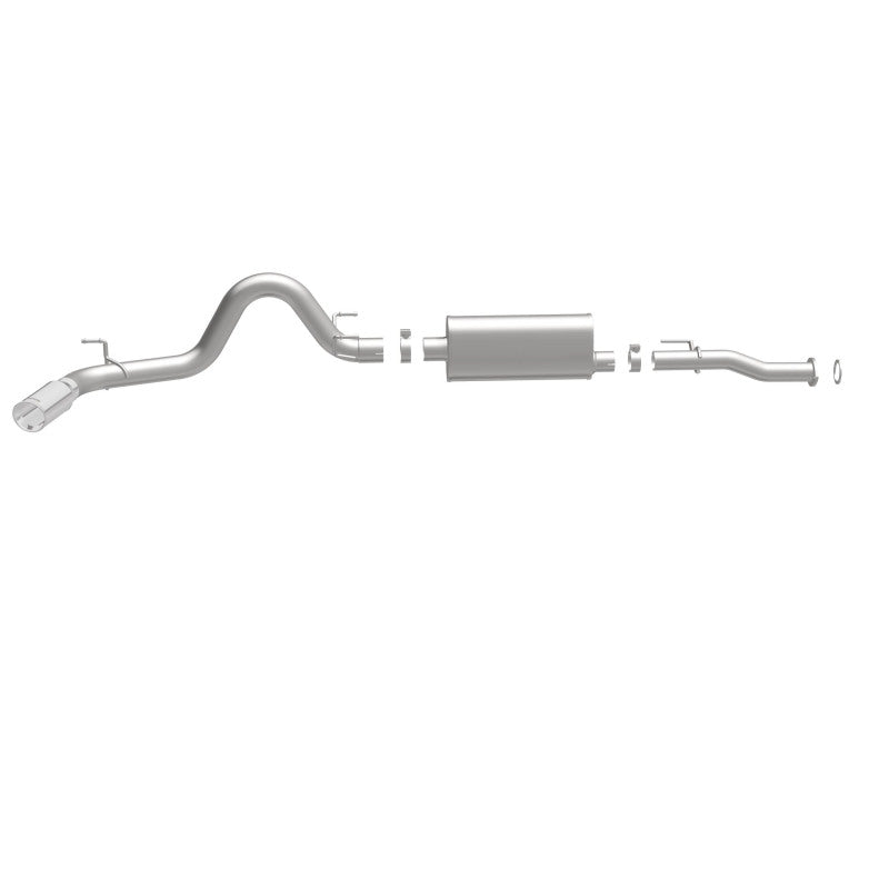 Magnaflow 19291 FITS: MagnaFlow Cat-Back 2016 Toyota Tacoma 3.5L V6 SS 3in Single Pass Side Exit Rear 4in Tip
