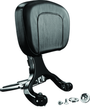 Load image into Gallery viewer, Kuryakyn Multi-Purpose Backrest Black & Chrome