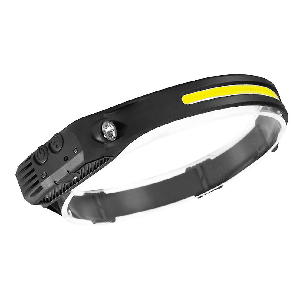 Cyber Monday Deal - Mechanic Lightweight Headlamp Flashlight, Rechargeable Outdoor Headlamp, Super Bright Wide Beam and Focus Light Switch Waterproof Soft Silicone Headlight for Camping Hiking Fishing Running