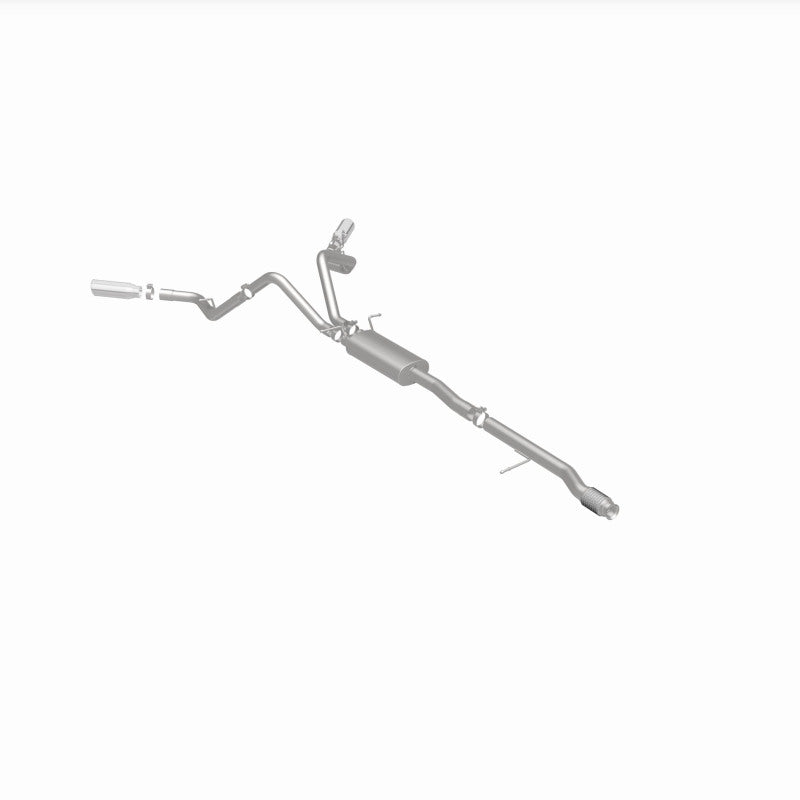 Magnaflow 15269 FITS 15269 FITS: 14 Chev Silverado V8 5.3L CC/EC Cab Dual Split Behind Rear Tires Exit SS Cat Back Perf Exh