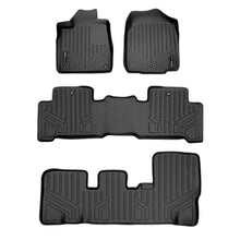 Load image into Gallery viewer, SMARTLINER SA0084/B0084/C0084 3 Row Floor Liners  2007-2013 Acura MDX Black