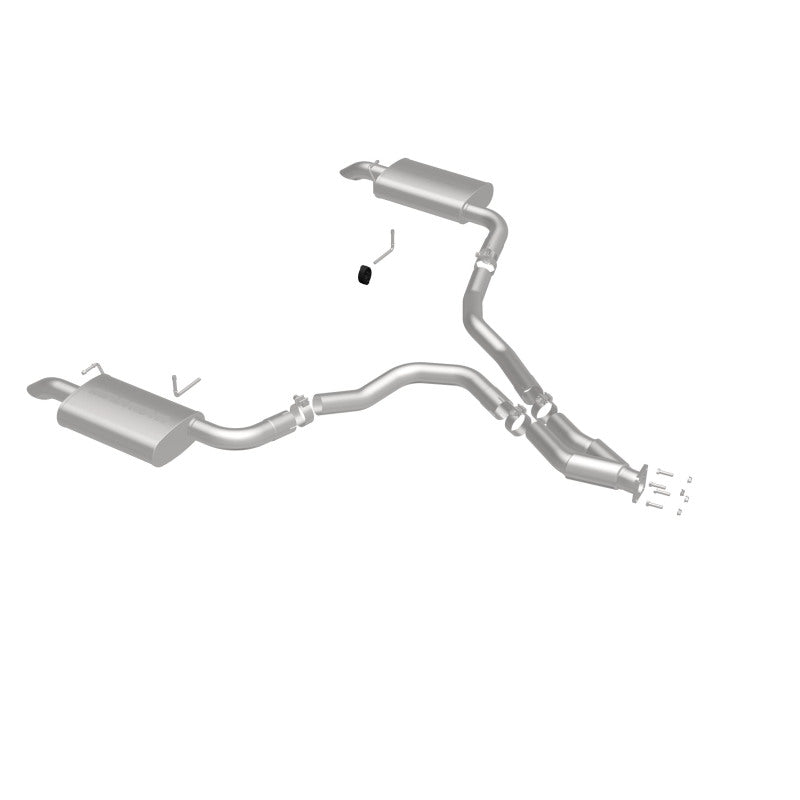 Magnaflow 16710 FITS: MagnaFlow 75-79 Chevy Corvette V8 5.7L Dual Split Rear Exit Stainless Cat-Back Perf Exhaust