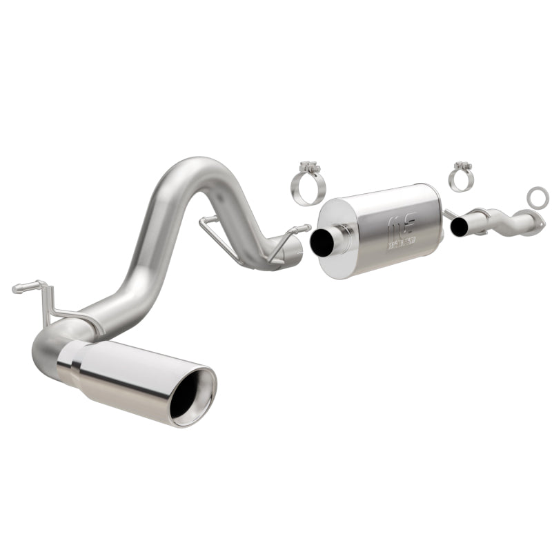 Magnaflow 19291 FITS: MagnaFlow Cat-Back 2016 Toyota Tacoma 3.5L V6 SS 3in Single Pass Side Exit Rear 4in Tip