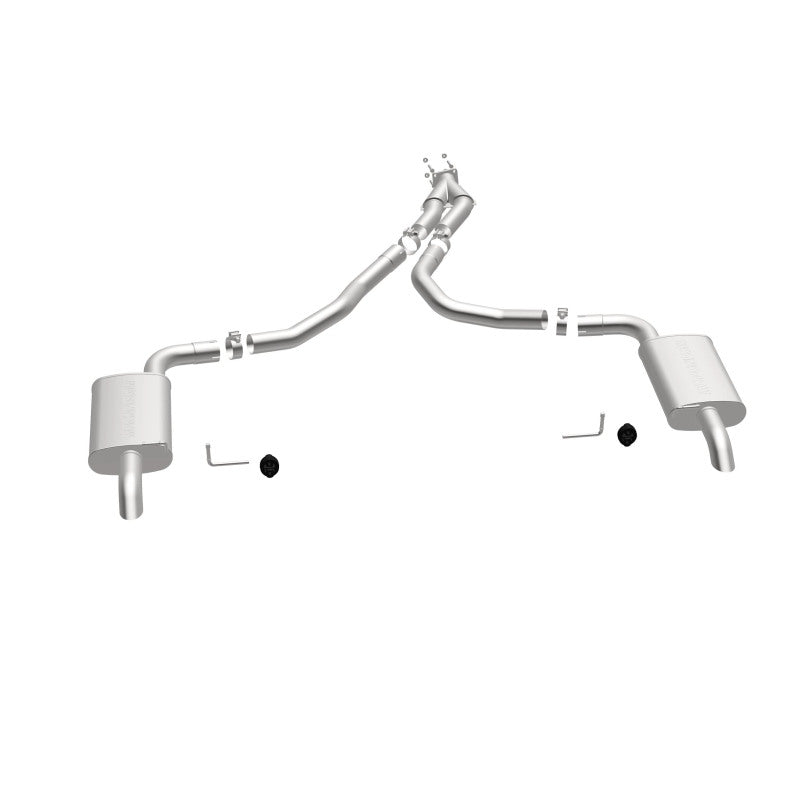 Magnaflow 16710 FITS: MagnaFlow 75-79 Chevy Corvette V8 5.7L Dual Split Rear Exit Stainless Cat-Back Perf Exhaust