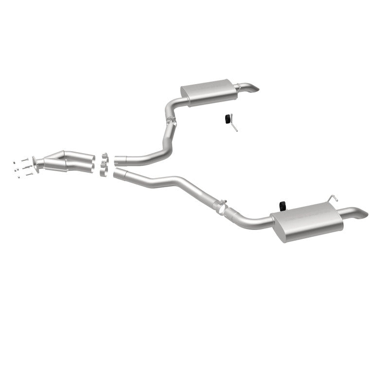 Magnaflow 16710 FITS: MagnaFlow 75-79 Chevy Corvette V8 5.7L Dual Split Rear Exit Stainless Cat-Back Perf Exhaust