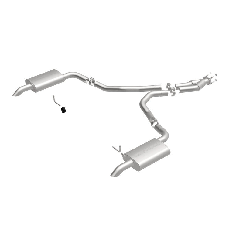 Magnaflow 16710 FITS: MagnaFlow 75-79 Chevy Corvette V8 5.7L Dual Split Rear Exit Stainless Cat-Back Perf Exhaust