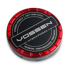 Load image into Gallery viewer, Vossen CAP-BSC-LG-HF-RD - Billet Sport CapLargeHybrid Forged Red