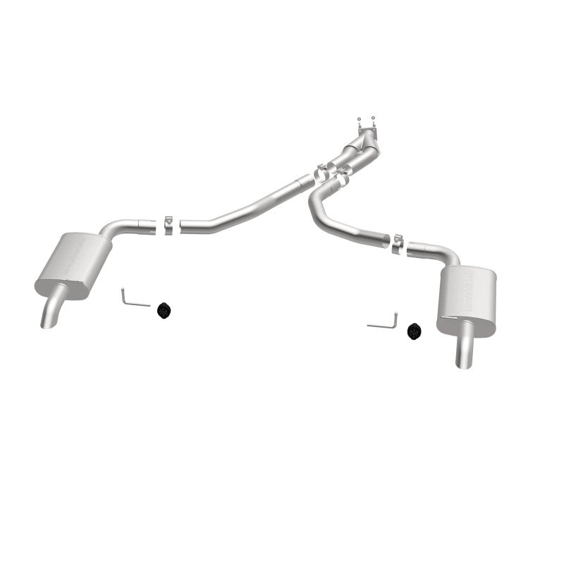 Magnaflow 16710 FITS: MagnaFlow 75-79 Chevy Corvette V8 5.7L Dual Split Rear Exit Stainless Cat-Back Perf Exhaust