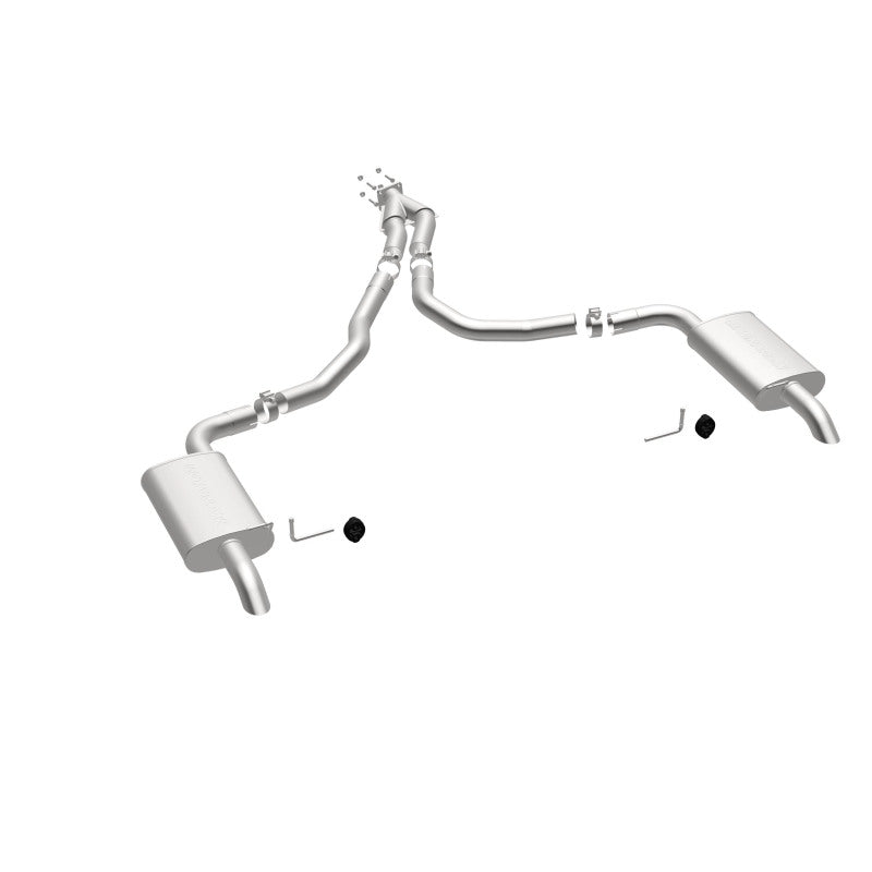 Magnaflow 16710 FITS: MagnaFlow 75-79 Chevy Corvette V8 5.7L Dual Split Rear Exit Stainless Cat-Back Perf Exhaust