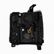 Load image into Gallery viewer, AlphaRex 880233 FITS 16-18 Chevy 1500HD LUXX LED Proj Headlights Alpha-BK w/Seq Atv Lgt / SeqSig (Req PN 810023)