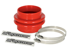 Load image into Gallery viewer, afe Magnum FORCE Intake Coupling Kit (3-1/8 IN ID to 3 IN ID x 2-3/4 IN L) Straight Coupler - Red