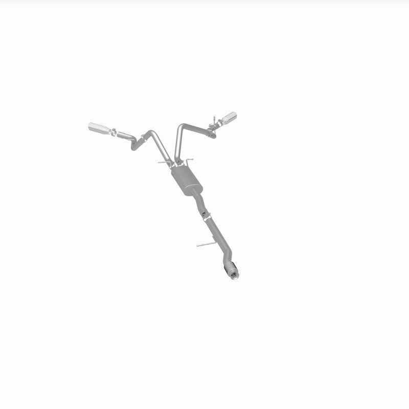 Magnaflow 15269 FITS 15269 FITS: 14 Chev Silverado V8 5.3L CC/EC Cab Dual Split Behind Rear Tires Exit SS Cat Back Perf Exh