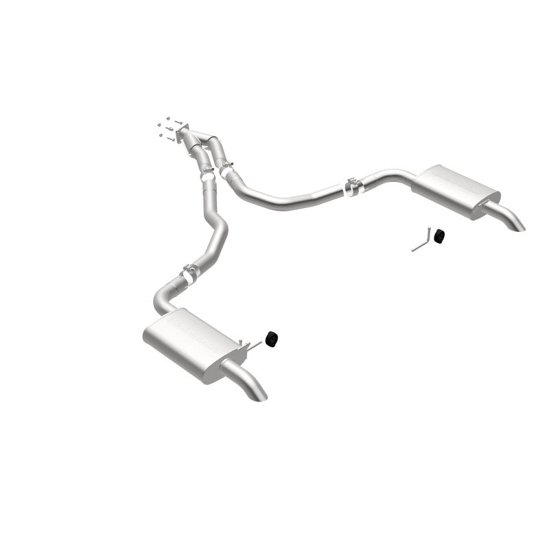 Magnaflow 16710 FITS: MagnaFlow 75-79 Chevy Corvette V8 5.7L Dual Split Rear Exit Stainless Cat-Back Perf Exhaust