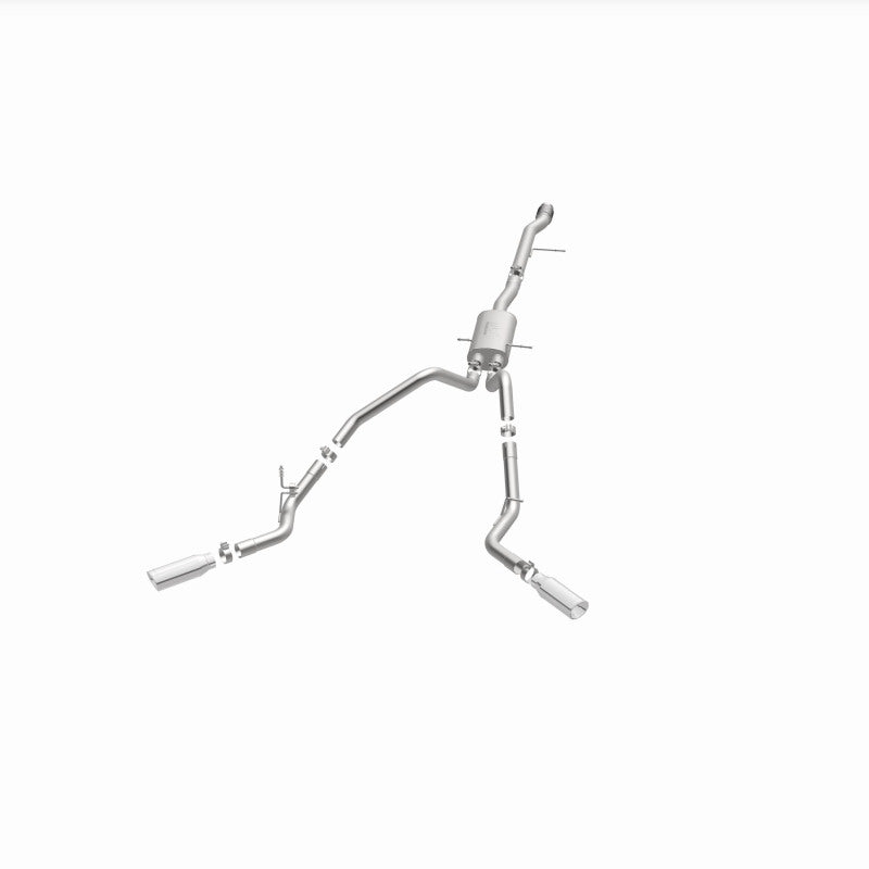 Magnaflow 15269 FITS 15269 FITS: 14 Chev Silverado V8 5.3L CC/EC Cab Dual Split Behind Rear Tires Exit SS Cat Back Perf Exh