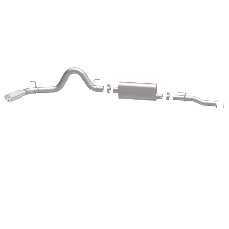 Magnaflow 19291 FITS: MagnaFlow Cat-Back 2016 Toyota Tacoma 3.5L V6 SS 3in Single Pass Side Exit Rear 4in Tip