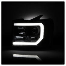 Load image into Gallery viewer, SPYDER 5083630 FITS 5083630 - Spyder GMC Sierra 1500/2500/3500 07-13 V2 Projector Headlights- Black PRO-YD-GS07V2-LBDRL-BK