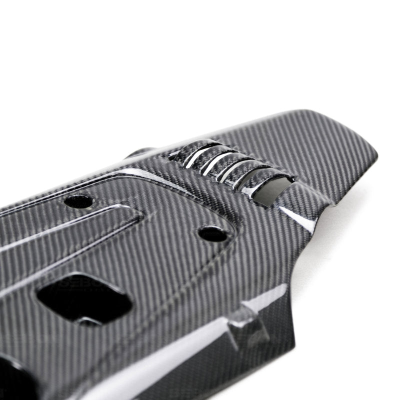 Seibon EC17HDCVR FITS 2017+ Honda Civic Type R Carbon Fiber Engine Cover