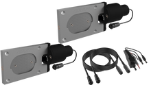 Load image into Gallery viewer, QTP QTEC66 - Bolt-On QTEC Dual Low Profile Oval Electric Cutout Valves Pair