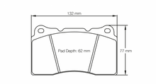 Load image into Gallery viewer, Pagid AP Racing CP3215 &amp; CP4479, Mustang FP350S RSL29 Brake Pads