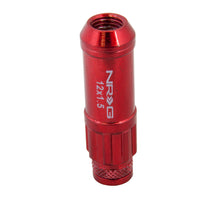Load image into Gallery viewer, NRG LN-LS700RD-21 - 700 Series M12 X 1.5 Steel Lug Nut w/Dust Cap Cover Set 21 Pc w/Locks & Lock Socket Red