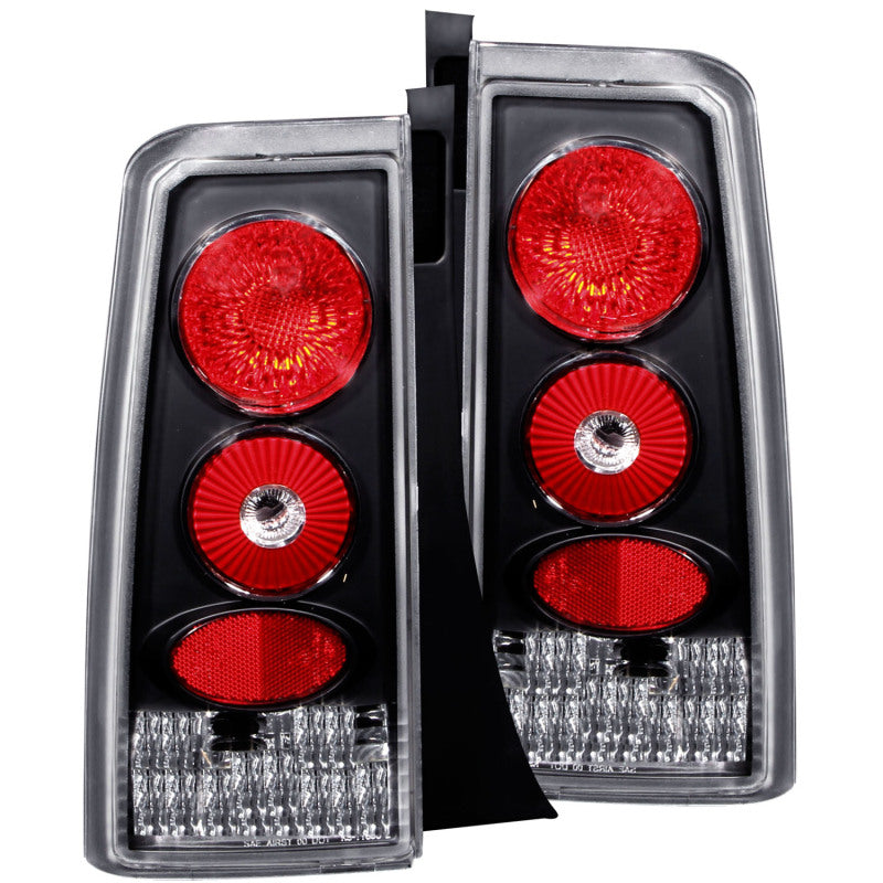 ANZO 221103 -  FITS: 2004-2007 Scion Xb Taillights Black