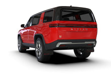 Load image into Gallery viewer, Rally Armor 2022+ Rivian R1S Black UR Mud Flap w/ Red Logo