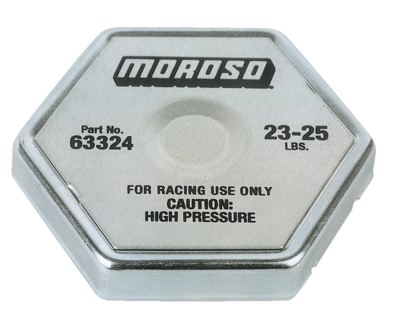Moroso 63324 FITS Racing Radiator Cap - 23-25lbs