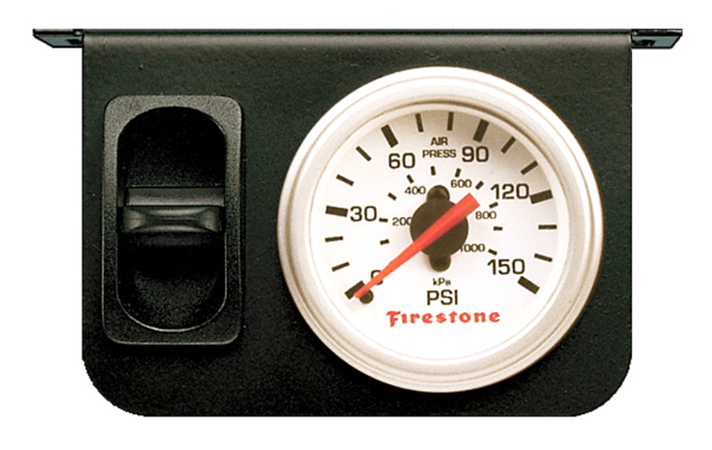 Firestone 2229 FITS 2229 - Air Adj. Leveling Electric Control Panel w/Single Gauge 0-150psiWhite (WR1760)