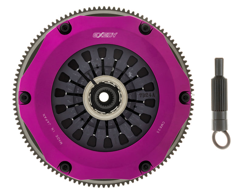 Exedy 96-06 Mitsubishi Evo 4-9 4G63T 2.0L Twin-Organic Clutch Kit - free shipping - Fastmodz