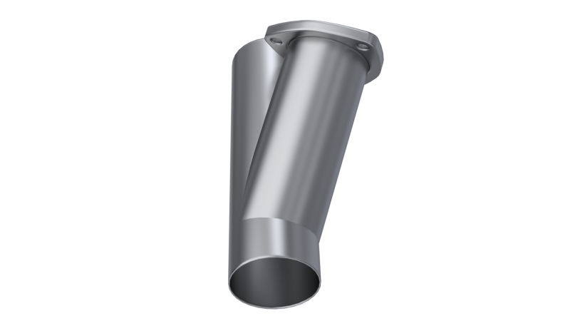 QTP 10300 - 3in Weld-On QTEC Exhaust Cutout Y-Pipe