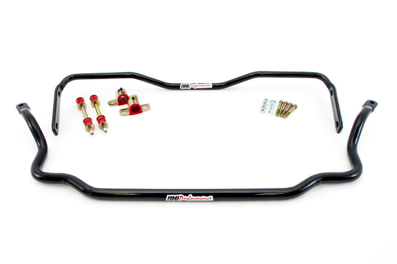 UMI Performance 403534-B FITS 64-72 GM A-Body Solid Front and Rear Sway Bar Kit