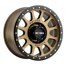 Load image into Gallery viewer, Method Wheels MR30529080918 -Method MR305 NV 20x9 +18mm Offset 8x6.5 130.81mm CB Method Bronze/Black Street Loc Wheel