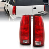 ANZO 311300 FITS 311300 - FITS: 1988-1999 Chevy C1500 Taillight Red/Clear Lens w/ Circuit Board(OE Replacement)